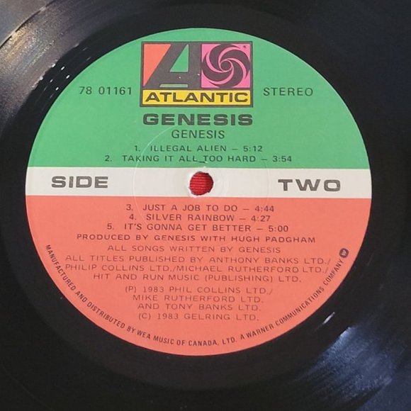 VINTAGE 1983, GENESIS, GENESIS L.P.!!! - Picture 4 of 7